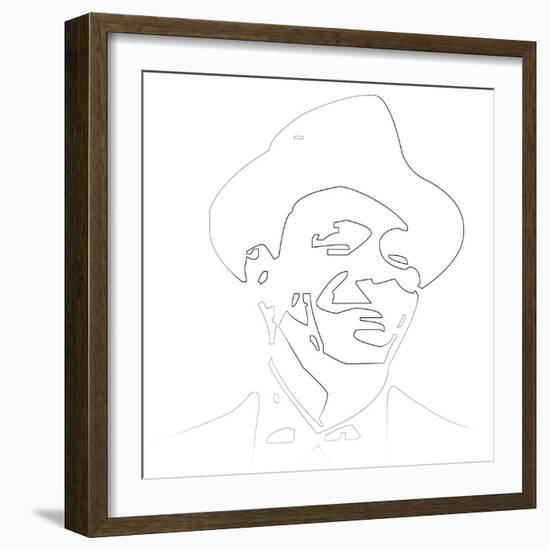 Frank Sinatra-Logan Huxley-Framed Art Print