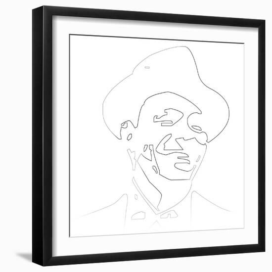 Frank Sinatra-Logan Huxley-Framed Art Print