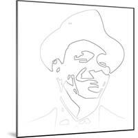 Frank Sinatra-Logan Huxley-Mounted Art Print