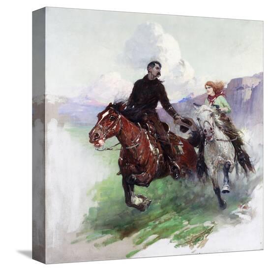 Stretched Canvas Print, , large