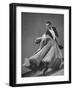 Frank Veloz and Yolanda Casazza, Husband and Wife, Top U.S. Ballroom Dance Team Performing-Gjon Mili-Framed Photographic Print