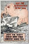 Join the Navy, Keep the American Flag on the Seas, c.1917-Frank Vining Smith-Art Print