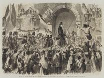 London from the River Thames, 1844-Frank Vizetelly-Giclee Print