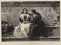 Recruiting for Savonarola, Ye Cannot Serve God and Mammon-Frank W. W. Topham-Giclee Print