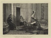 Hannah Wife of Elkanah Takes Her Young Son Samuel to the Temple at Shiloh-Frank W.w. Topham-Photographic Print