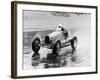 Frank Wall Driving a Bugatti Type 35B, 1926-null-Framed Photographic Print