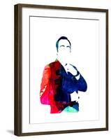 Frank Watercolor-Lora Feldman-Framed Art Print