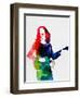 Frank Watercolor-Lora Feldman-Framed Art Print