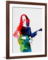 Frank Watercolor-Lora Feldman-Framed Art Print