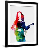 Frank Watercolor-Lora Feldman-Framed Art Print