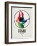 Frank Watercolor-David Brodsky-Framed Premium Giclee Print