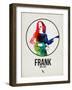 Frank Watercolor-David Brodsky-Framed Art Print