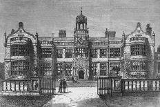Ingestre Hall, Staffordshire, destroyed by Fire on Thursday, 12 October 1882-Frank Watkins-Giclee Print