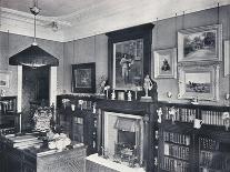 'Library of Captain Harvey, Hampstead', c1903-Frank William Brookman-Laminated Photographic Print