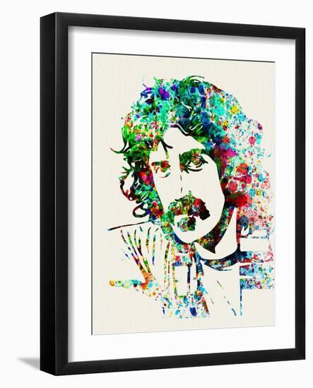 Frank Zappa-Nelly Glenn-Framed Art Print