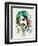 Frank Zappa-Nelly Glenn-Framed Premium Giclee Print