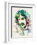 Frank Zappa-Nelly Glenn-Framed Premium Giclee Print