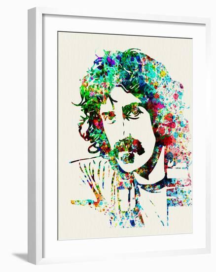 Frank Zappa-Nelly Glenn-Framed Art Print