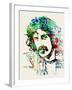 Frank Zappa-Nelly Glenn-Framed Art Print