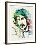 Frank Zappa-Nelly Glenn-Framed Art Print