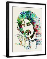 Frank Zappa-Nelly Glenn-Framed Art Print