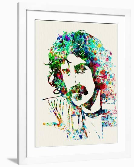 Frank Zappa-Nelly Glenn-Framed Art Print