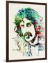 Frank Zappa-Nelly Glenn-Framed Art Print