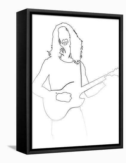 Frank Zappa-Logan Huxley-Framed Stretched Canvas