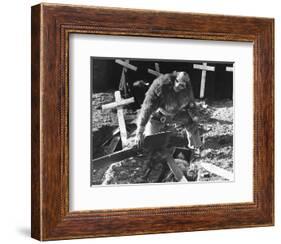 Frankenstein and the Monster from Hell-null-Framed Photo