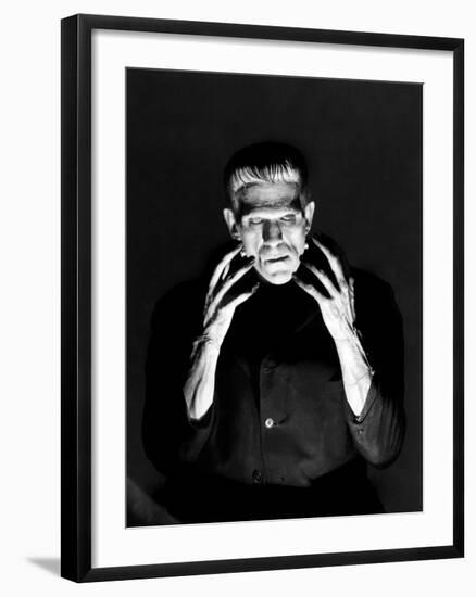 Frankenstein, Boris Karloff, 1931-null-Framed Photo