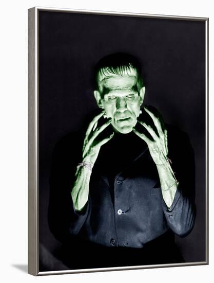 Frankenstein, Boris Karloff, 1931-null-Framed Photo