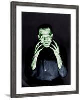 Frankenstein, Boris Karloff, 1931-null-Framed Photo