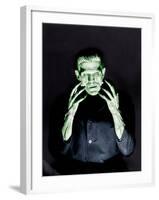 Frankenstein, Boris Karloff, 1931-null-Framed Photo