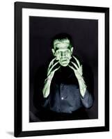 Frankenstein, Boris Karloff, 1931-null-Framed Photo