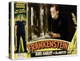 Frankenstein, Boris Karloff, 1931-null-Stretched Canvas
