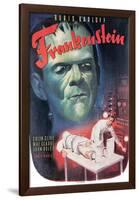 Frankenstein- Boris Karloff, Colin Clive, 1931-null-Framed Poster