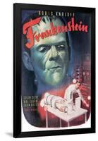 Frankenstein- Boris Karloff, Colin Clive, 1931-null-Framed Poster