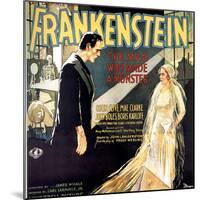 Frankenstein, Boris Karloff, Mae Clarke, 1931-null-Mounted Art Print