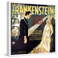 Frankenstein, Boris Karloff, Mae Clarke, 1931-null-Framed Art Print