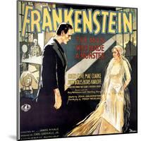 Frankenstein, Boris Karloff, Mae Clarke, 1931-null-Mounted Art Print