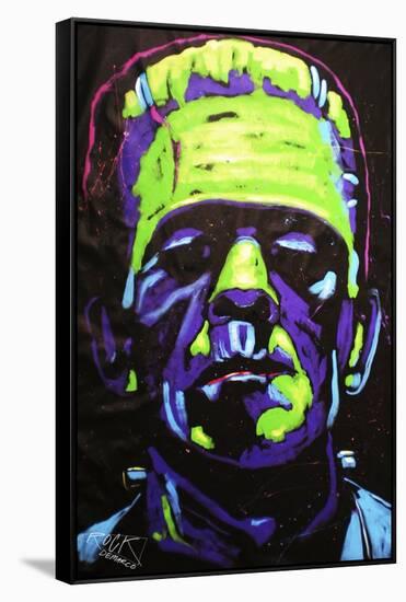 Frankenstein Club 001-Rock Demarco-Framed Stretched Canvas