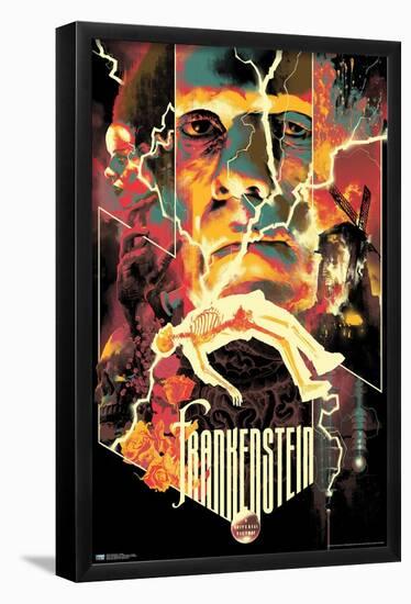 Frankenstein - Collage-Trends International-Framed Poster