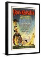 Frankenstein, Directed by James Whale, 1931-null-Framed Giclee Print