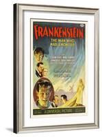 Frankenstein, Directed by James Whale, 1931-null-Framed Giclee Print