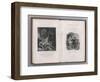Frankenstein Frontispiece and Title Page to Mary Shelley's Novel-null-Framed Photographic Print