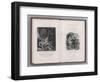 Frankenstein Frontispiece and Title Page to Mary Shelley's Novel-null-Framed Photographic Print
