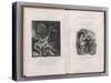 Frankenstein Frontispiece and Title Page to Mary Shelley's Novel-null-Stretched Canvas