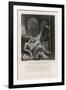 Frankenstein Frontispiece from Mary Shelley's Novel-null-Framed Photographic Print