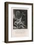 Frankenstein Frontispiece from Mary Shelley's Novel-null-Framed Photographic Print