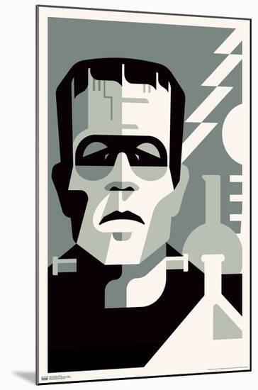 Frankenstein - Graphic-Trends International-Mounted Poster